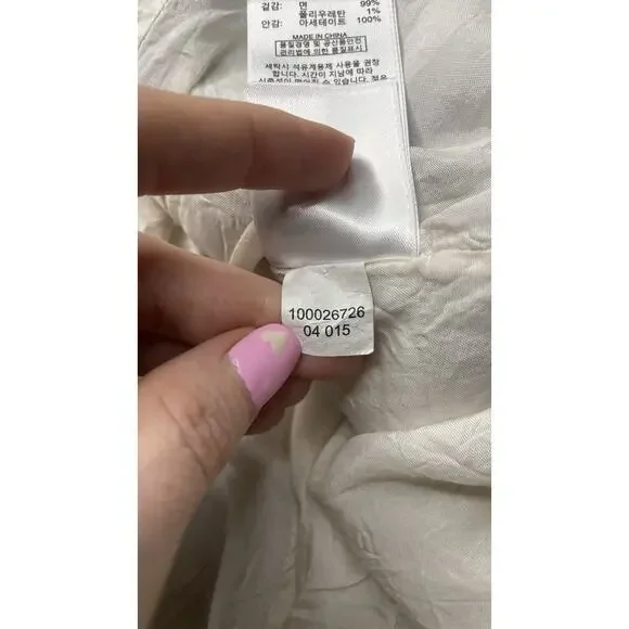 Brooks Brothers Sleeveless Floral Fit Flare Dress Career Nautical Navy Women's 6 - Picture 12 of 15